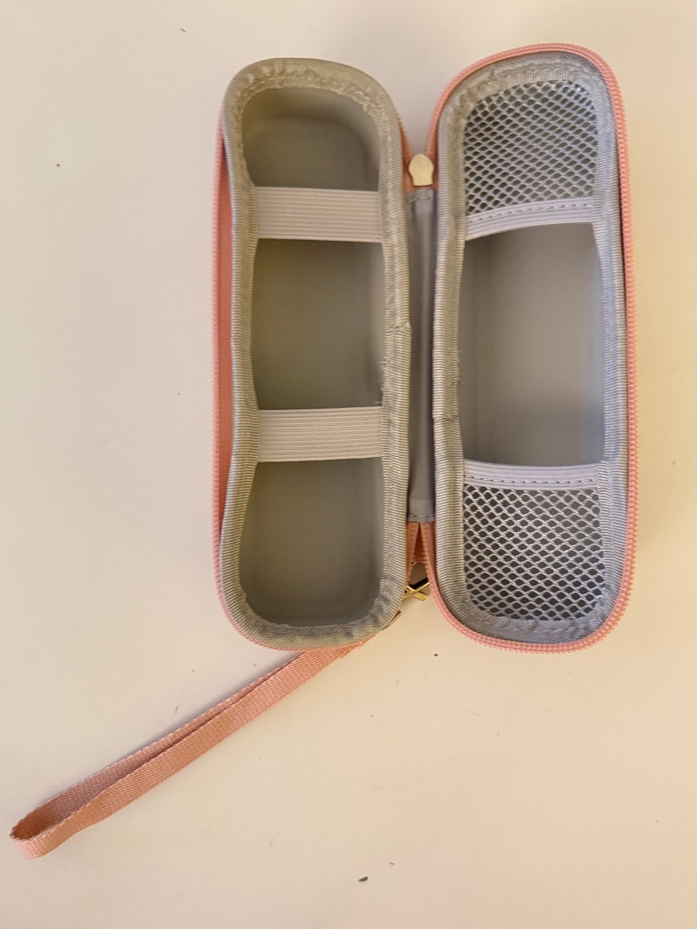 Rose Gold Hard Shell Electric Power Toothbrush Travel Case